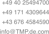 +49 40 25494700